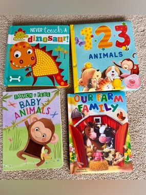 Colorful Baby Animals & Farm Board Book Bundle - Kids